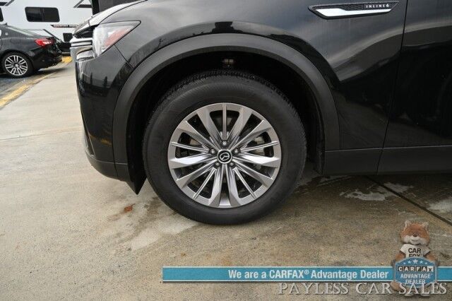 2025 Mazda CX-90 Preferred Package / AWD / Power & Heated Leather Seats / Sunroof / Adaptive Cruise Control / Lane Departure & Blind Spot Alert / Apple CarPlay & Android Auto / Back Up Camera / 3rd Row / Seats 7 / 1-Owner Anchorage AK