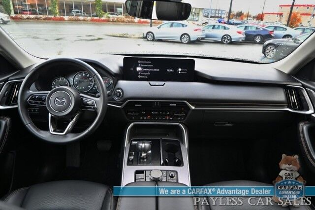 2025 Mazda CX-90 Preferred Package / AWD / Power & Heated Leather Seats / Sunroof / Adaptive Cruise Control / Lane Departure & Blind Spot Alert / Apple CarPlay & Android Auto / Back Up Camera / 3rd Row / Seats 7 / 1-Owner Anchorage AK