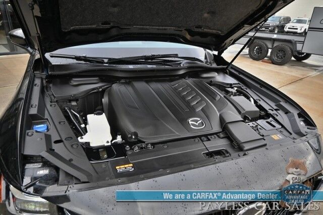 2025 Mazda CX-90 Preferred Package / AWD / Power & Heated Leather Seats / Sunroof / Adaptive Cruise Control / Lane Departure & Blind Spot Alert / Apple CarPlay & Android Auto / Back Up Camera / 3rd Row / Seats 7 / 1-Owner Anchorage AK