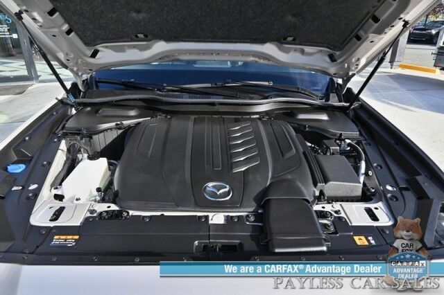 2025 Mazda CX-90 Preferred Package / AWD / Power & Heated Leather Seats / Sunroof / Adaptive Cruise Control / Lane Departure & Blind Spot Alert / Apple CarPlay & Android Auto / Back Up Camera / 3rd Row / Seats 7 / 1-Owner Anchorage AK