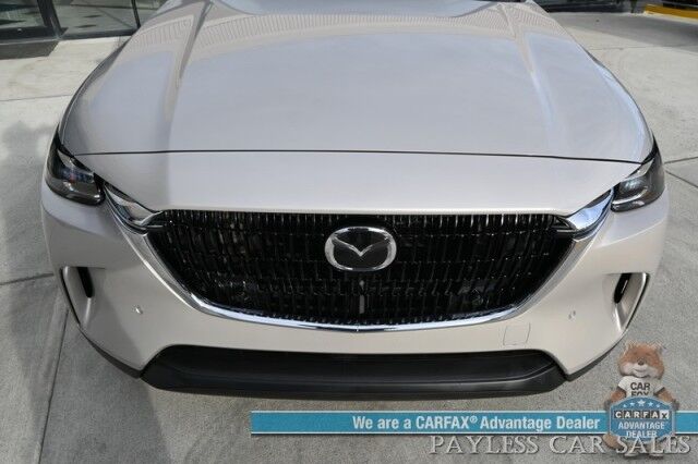 2025 Mazda CX-90 Preferred Package / AWD / Power & Heated Leather Seats / Sunroof / Adaptive Cruise Control / Lane Departure & Blind Spot Alert / Apple CarPlay & Android Auto / Back Up Camera / 3rd Row / Seats 7 / 1-Owner Anchorage AK 2025 Mazda CX-90 Preferred Package / AWD / Power & Heated Leather Seats / Sunroof / Adaptive Cruise Control / Lane Departure & Blind Spot Alert / Apple CarPlay & Android Auto / Back Up Camera / 3rd Row / Seats 7 / 1-Owner Anchorage AK