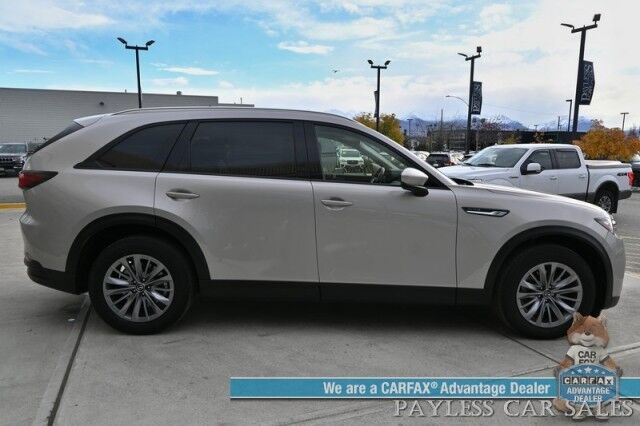 2025 Mazda CX-90 Preferred Package / AWD / Power & Heated Leather Seats / Sunroof / Adaptive Cruise Control / Lane Departure & Blind Spot Alert / Apple CarPlay & Android Auto / Back Up Camera / 3rd Row / Seats 7 / 1-Owner Anchorage AK 2025 Mazda CX-90 Preferred Package / AWD / Power & Heated Leather Seats / Sunroof / Adaptive Cruise Control / Lane Departure & Blind Spot Alert / Apple CarPlay & Android Auto / Back Up Camera / 3rd Row / Seats 7 / 1-Owner Anchorage AK