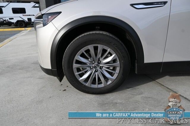 2025 Mazda CX-90 Preferred Package / AWD / Power & Heated Leather Seats / Sunroof / Adaptive Cruise Control / Lane Departure & Blind Spot Alert / Apple CarPlay & Android Auto / Back Up Camera / 3rd Row / Seats 7 / 1-Owner Anchorage AK 2025 Mazda CX-90 Preferred Package / AWD / Power & Heated Leather Seats / Sunroof / Adaptive Cruise Control / Lane Departure & Blind Spot Alert / Apple CarPlay & Android Auto / Back Up Camera / 3rd Row / Seats 7 / 1-Owner Anchorage AK