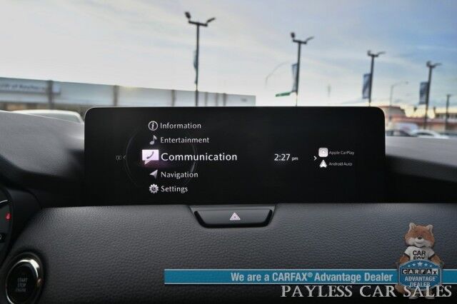 2025 Mazda CX-90 Preferred Package / AWD / Power & Heated Leather Seats / Sunroof / Adaptive Cruise / Lane Departure & Blind Spot / Apple CarPlay & Android Auto / Back Up Cam / 3rd Row / Rear Captains Chairs / Seats 7 / 1-Owner Anchorage AK