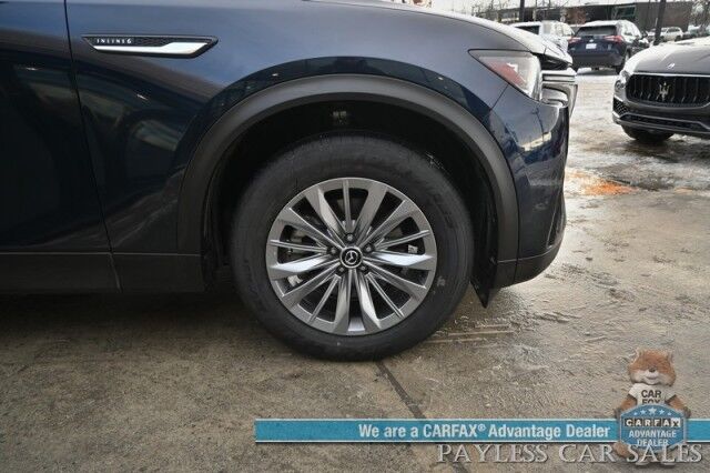 2025 Mazda CX-90 Preferred Package / AWD / Power & Heated Leather Seats / Sunroof / Adaptive Cruise / Lane Departure & Blind Spot / Apple CarPlay & Android Auto / Back Up Cam / 3rd Row / Rear Captains Chairs / Seats 7 / 1-Owner Anchorage AK