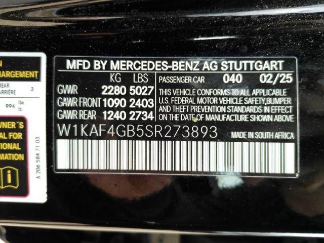 2025 Mercedes-Benz C 300 C300 Plano TX