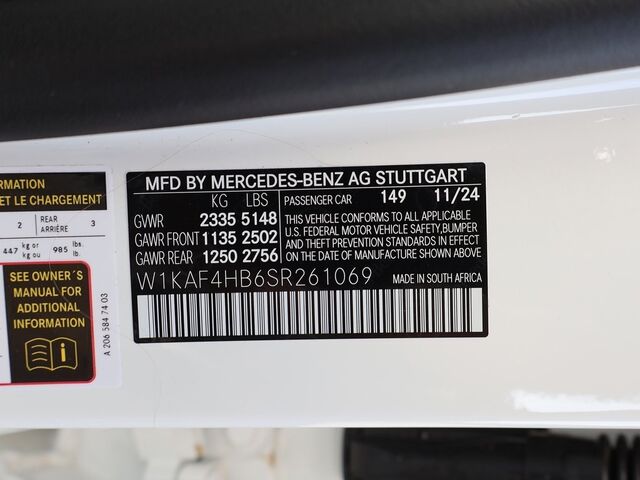 2025 Mercedes-Benz C-Class C 300 Oshkosh WI