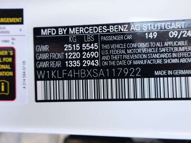 2025 Mercedes-Benz E-Class E 350 Oshkosh WI