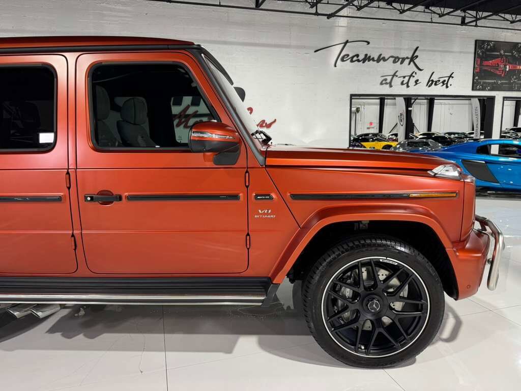 2025 Mercedes-Benz G-Class AMG G 63 Copper Orange Magno paint,Nappa leather,Dinamica headliner,High-End audio AND MUCH MORE!! Fort Lauderdale FL