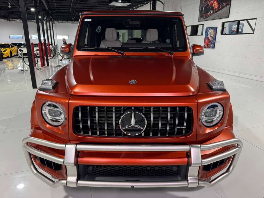 2025 Mercedes-Benz G-Class AMG G 63 Copper Orange Magno paint,Nappa leather,Dinamica headliner,High-End audio AND MUCH MORE!!