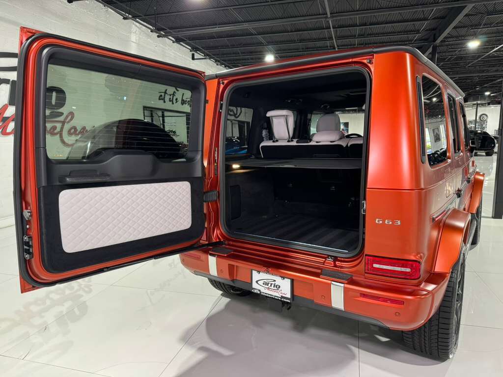 2025 Mercedes-Benz G-Class AMG G 63 Copper Orange Magno paint,Nappa leather,Dinamica headliner,High-End audio AND MUCH MORE!! Fort Lauderdale FL