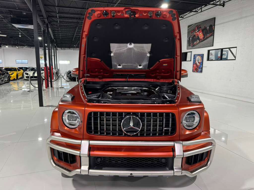 2025 Mercedes-Benz G-Class AMG G 63 Copper Orange Magno paint,Nappa leather,Dinamica headliner,High-End audio AND MUCH MORE!! Fort Lauderdale FL