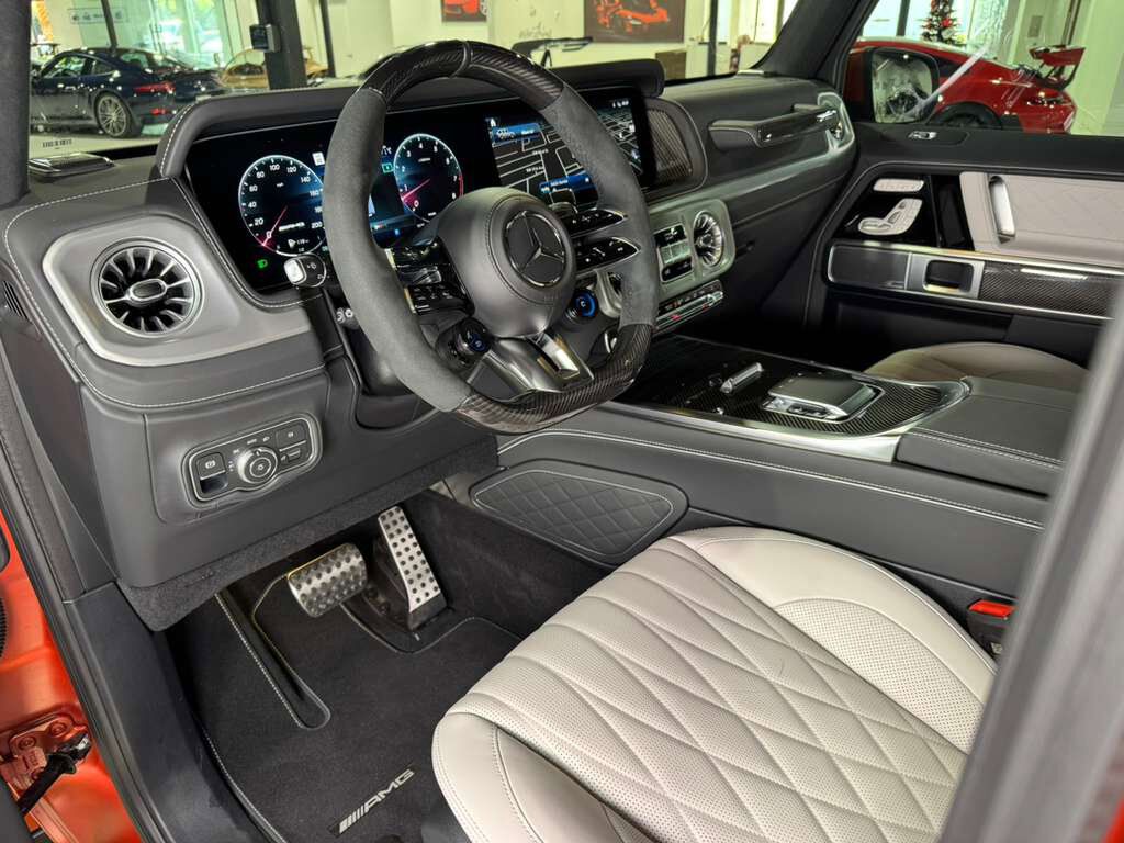 2025 Mercedes-Benz G-Class AMG G 63 Copper Orange Magno paint,Nappa leather,Dinamica headliner,High-End audio AND MUCH MORE!! Fort Lauderdale FL