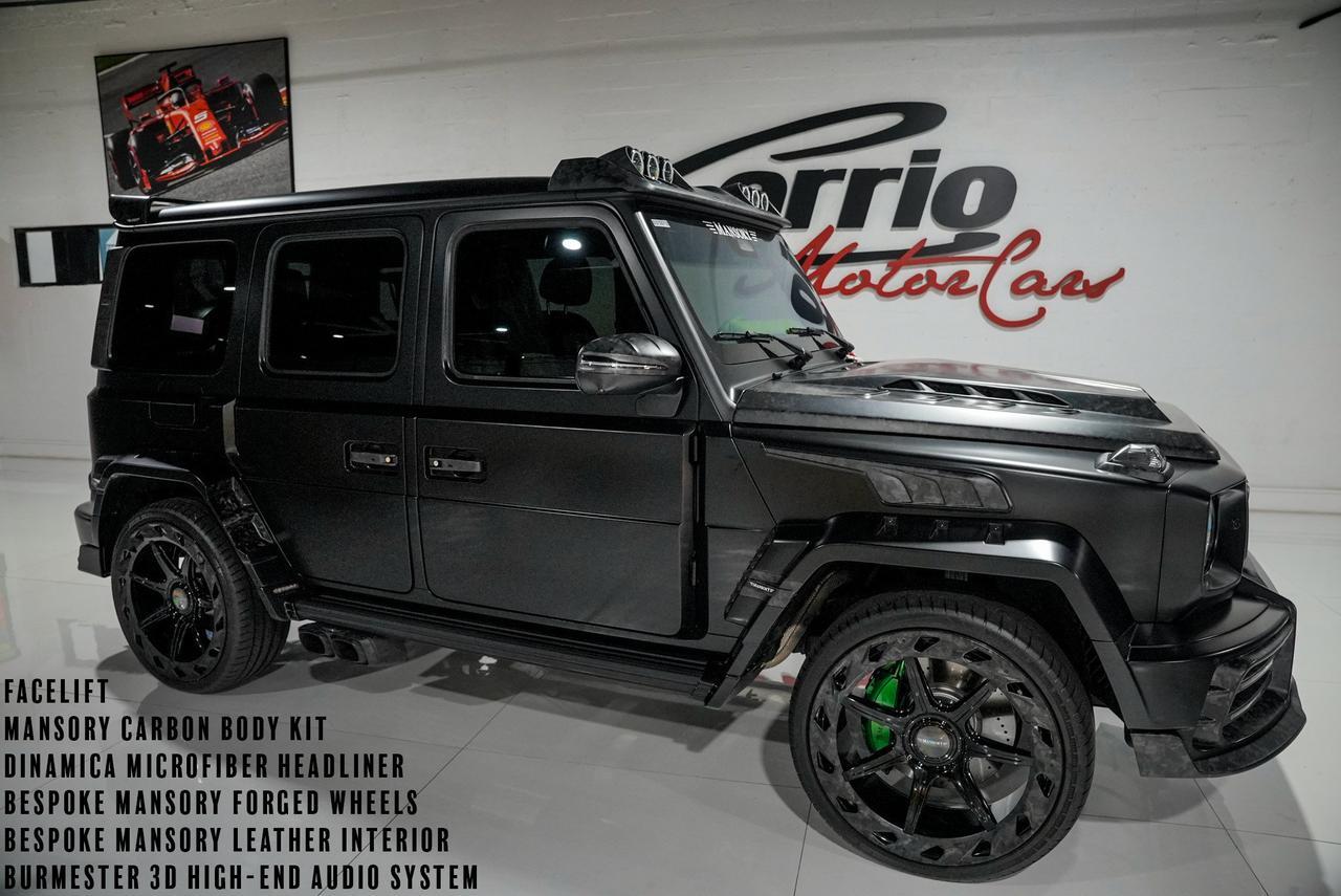 2025 Mercedes-Benz G-Class AMG G 63 FACELIFT W/ MANSORY BODY KIT! Fully bespoke interior, Burmester High-End audio & MUCH MORE!
