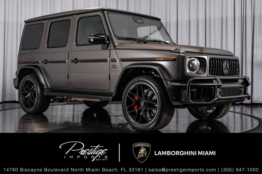 2025 Mercedes-Benz G-Class AMG G 63 North Miami Beach FL