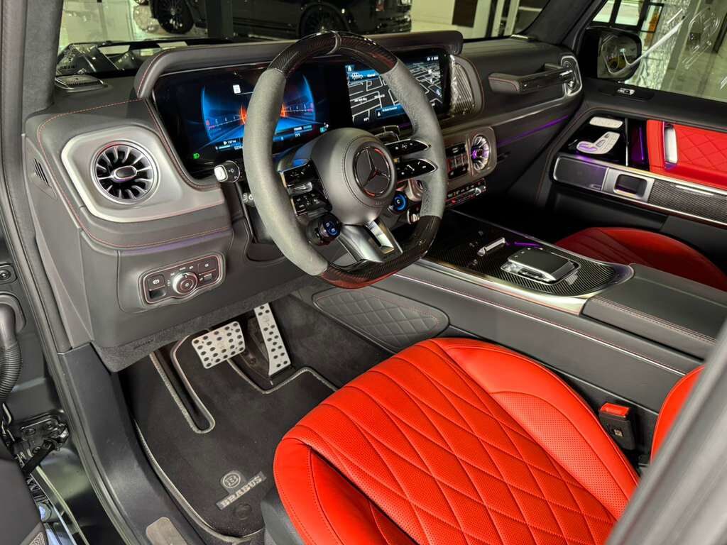 2025 Mercedes-Benz G-Class AMG G 63 body kit,Night Black Magno paint,Exclusive Nappa leather,Burmester High-End audio AND MORE! Fort Lauderdale FL