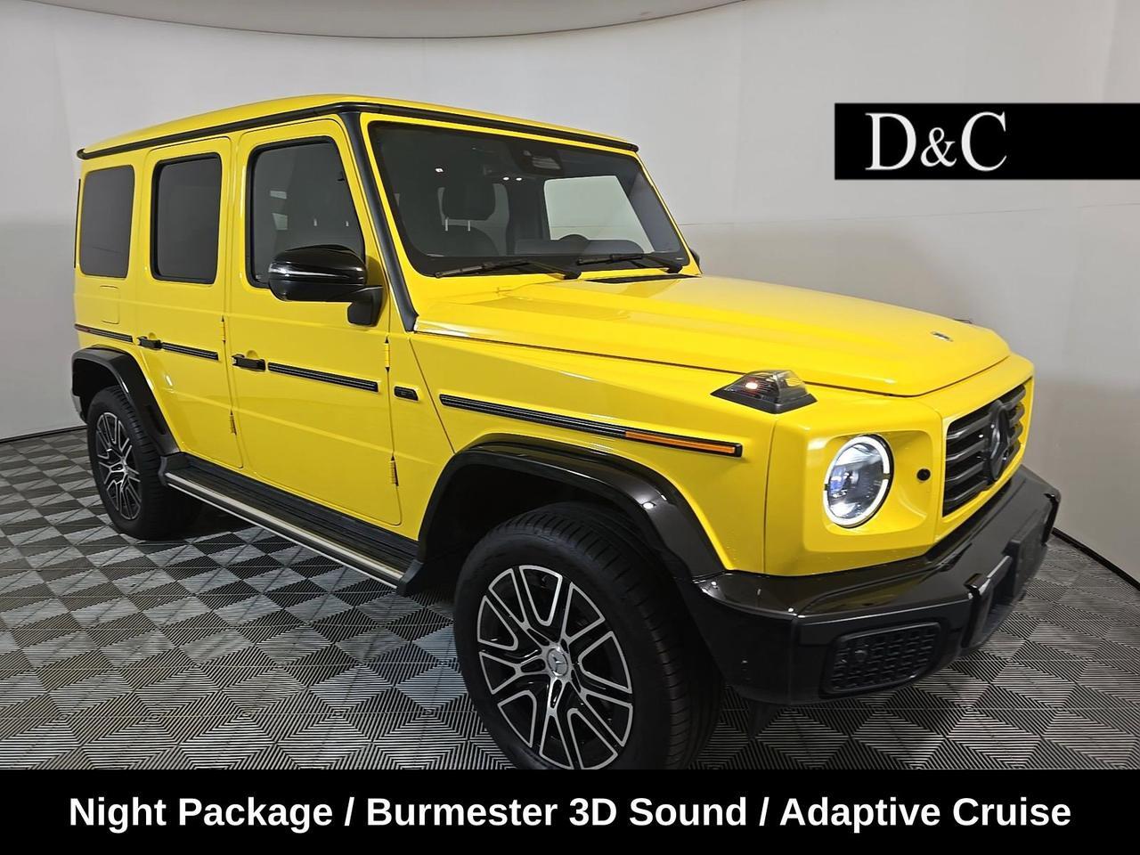 2025 Mercedes-Benz G-Class G 580 4MATIC&reg; Burmester 3D Sound / Adaptive Cruise Portland OR
