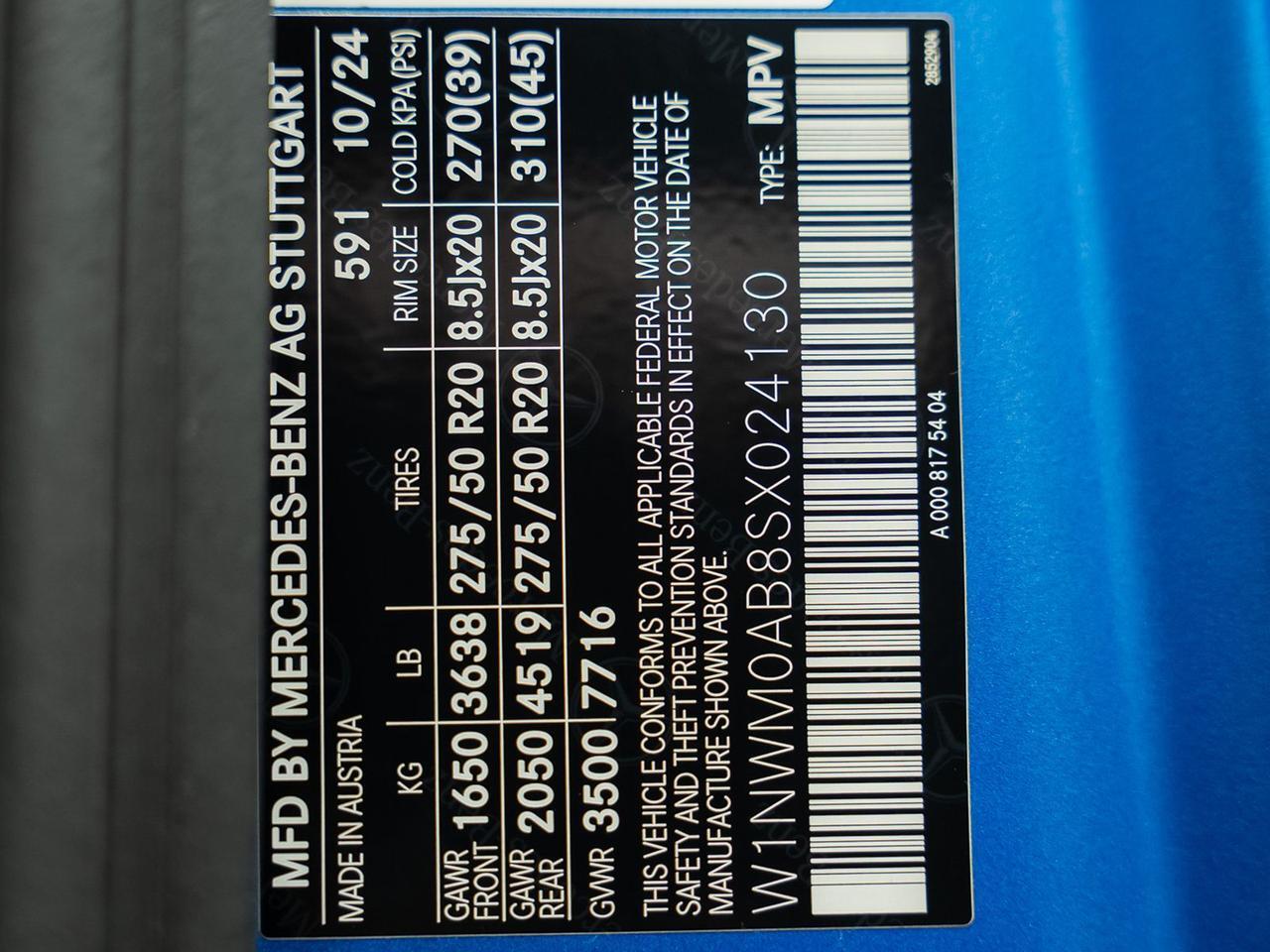 2025 Mercedes-Benz G-Class G 580 Ft Lauderdale FL