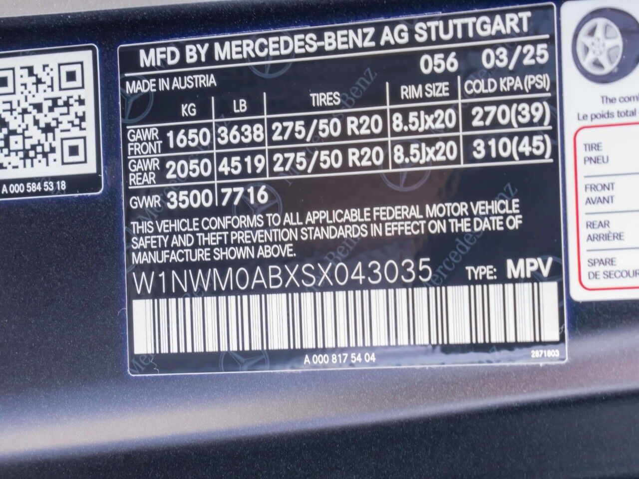 2025 Mercedes-Benz G-Class G 580e San Antonio TX