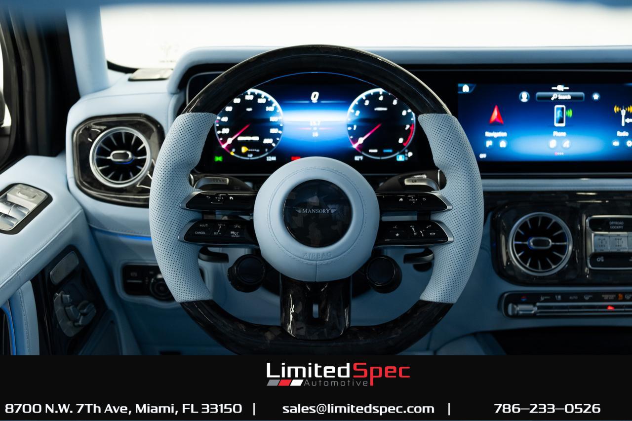 2025 Mercedes-Benz G-Class G 63 AMG WIDE BODY MANSORY Miami FL