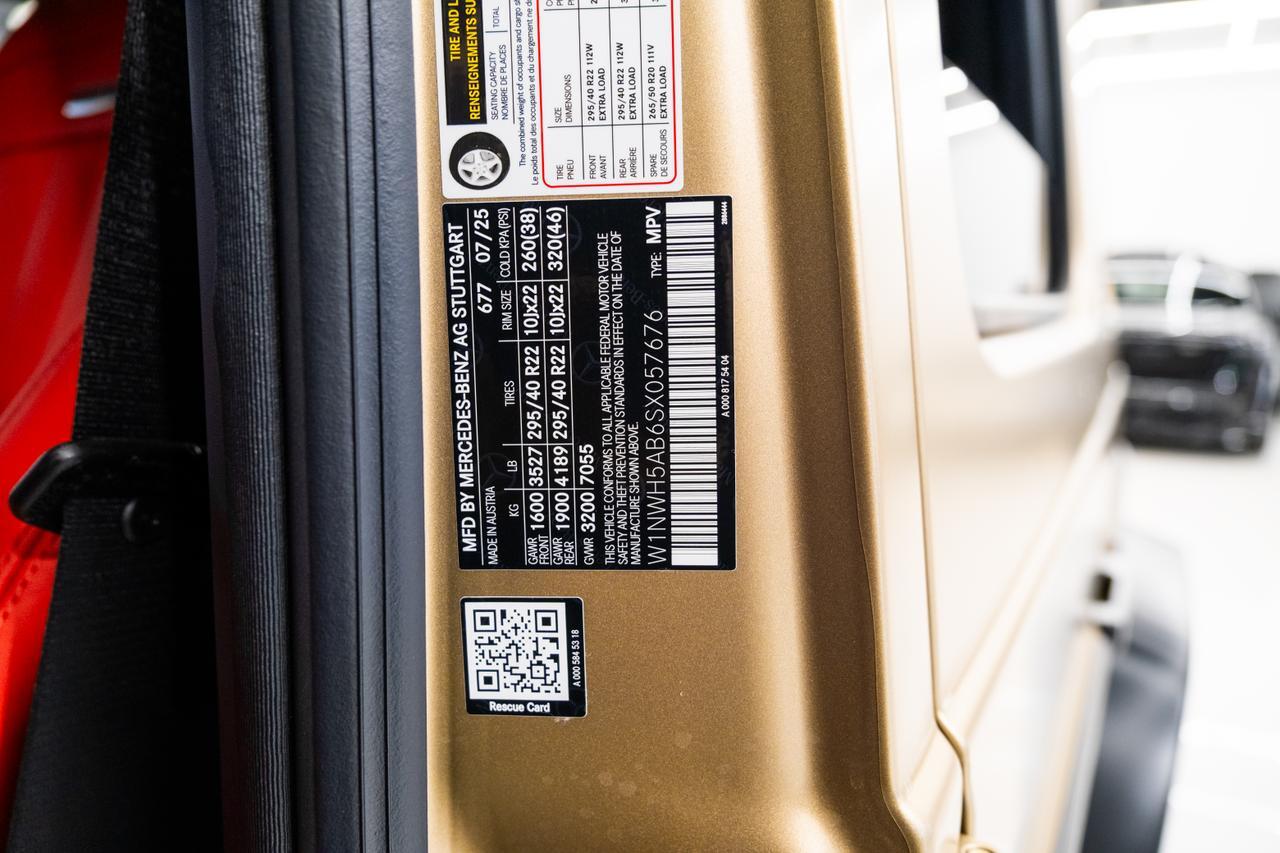 2025 Mercedes-Benz G-Class G 63 AMG&reg; Miami FL