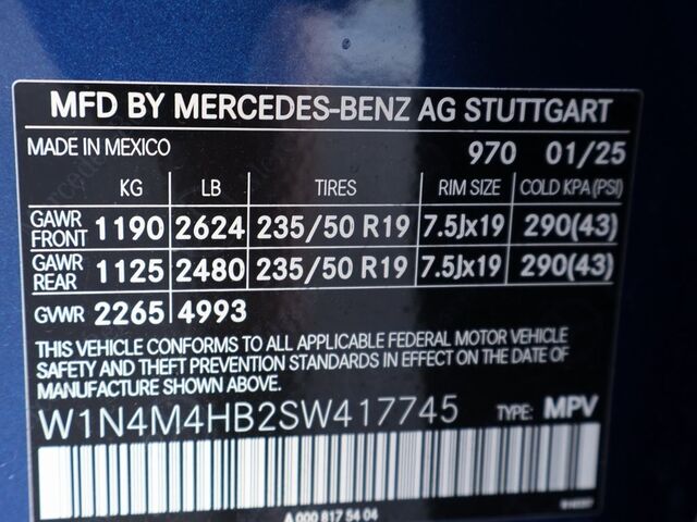 2025 Mercedes-Benz GLB GLB 250 Oshkosh WI