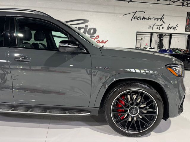 2025 Mercedes-Benz GLS AMG GLS 63 manufaktur paint, nappa leather, dinamica wheel/headliner, captain chairs AND MUCH MORE!! Fort Lauderdale FL