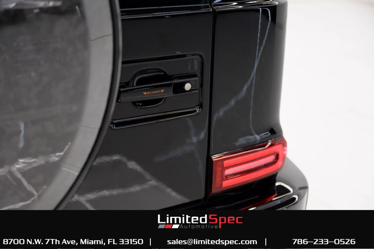 2025 Mercedes-Benz Mercedes-AMG G-Class AMG G 63 Mansory Miami FL