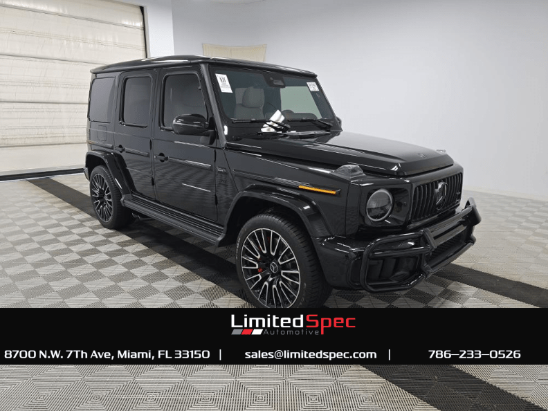 2025 Mercedes-Benz Mercedes-AMG G-Class AMG G 63 Sport Utility 4D Miami FL