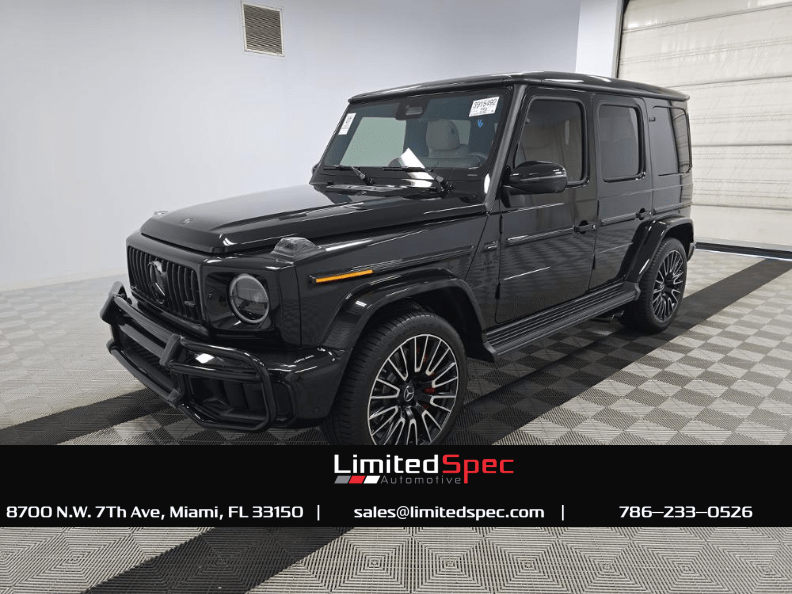 2025 Mercedes-Benz Mercedes-AMG G-Class AMG G 63 Sport Utility 4D Miami FL