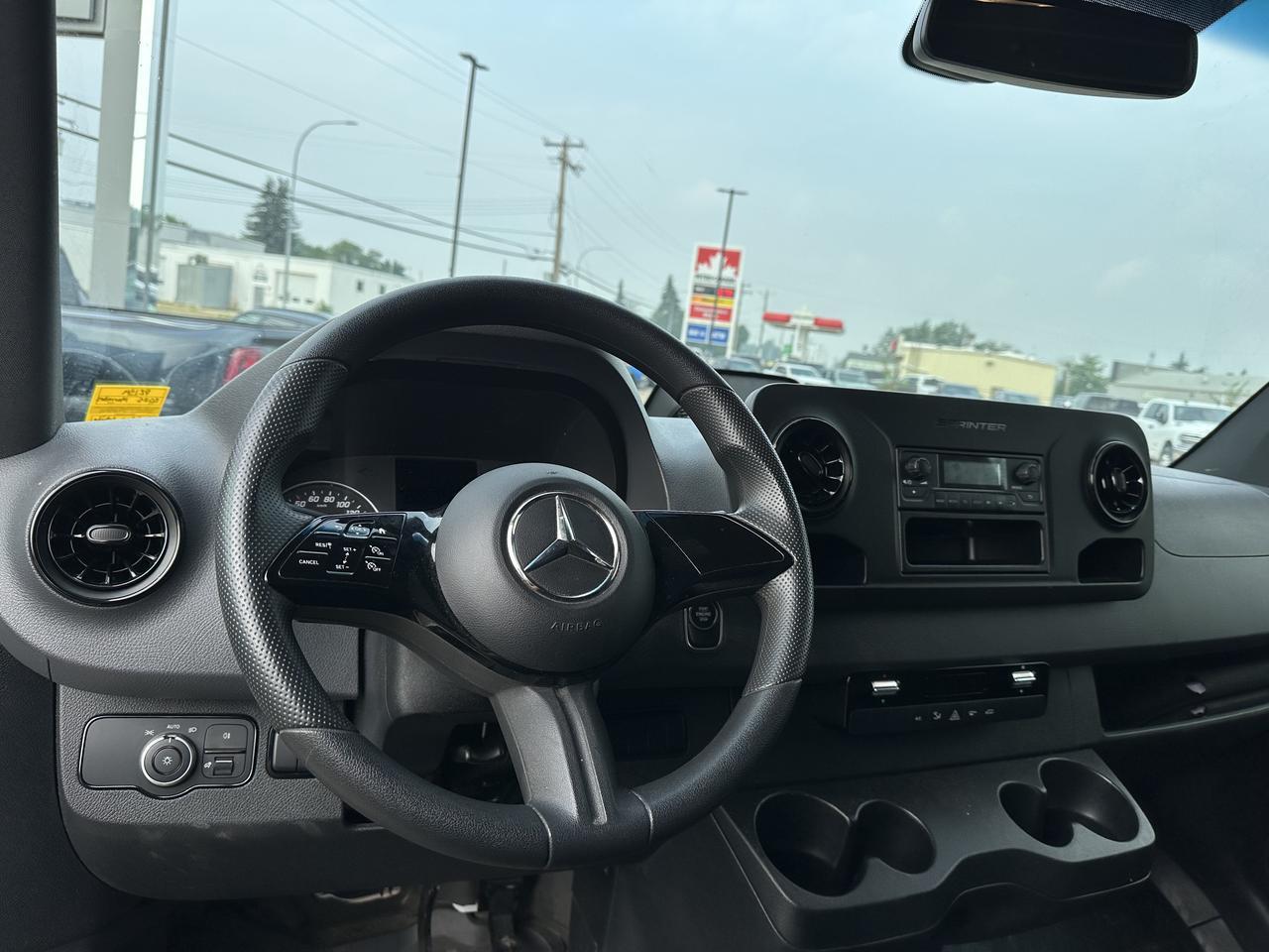 2025 Mercedes-Benz Sprinter Cargo Van 2500 High Roof RWD | 2L Diesel | Heated Seats | Backup Camera | Low KMs Redwater AB