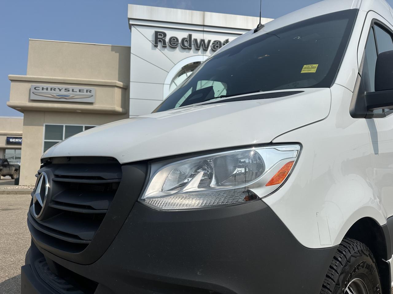 2025 Mercedes-Benz Sprinter Cargo Van 2500 High Roof RWD | 2L Diesel | Low KMs | White Exterior | Heated Driver Seat | Backup Camera Redwater AB