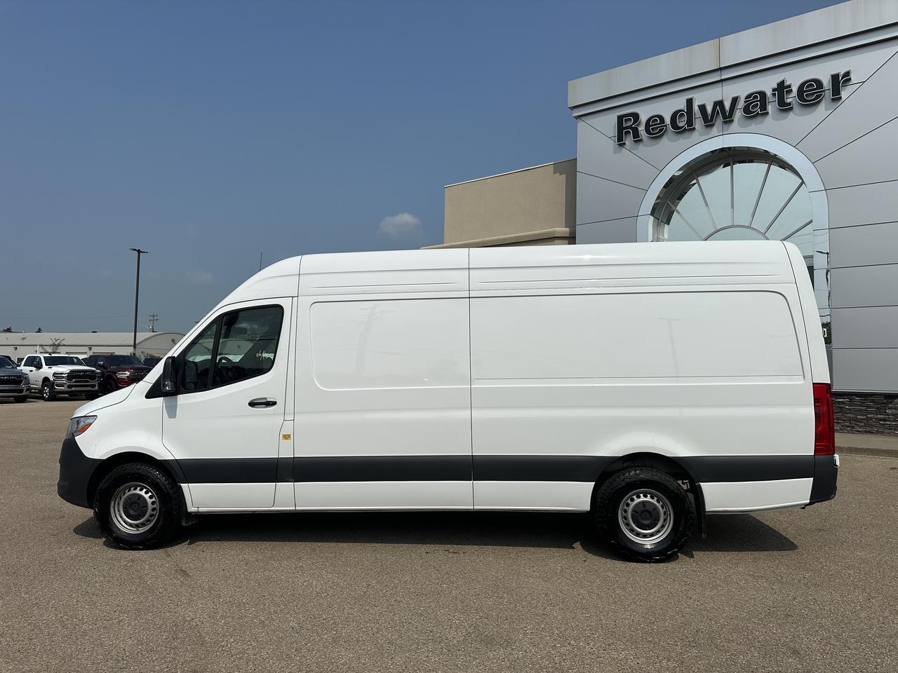 2025 Mercedes-Benz Sprinter Cargo Van 2500 High Roof RWD | 2L Diesel | Low KMs | White Exterior | Heated Driver Seat | Backup Camera Redwater AB