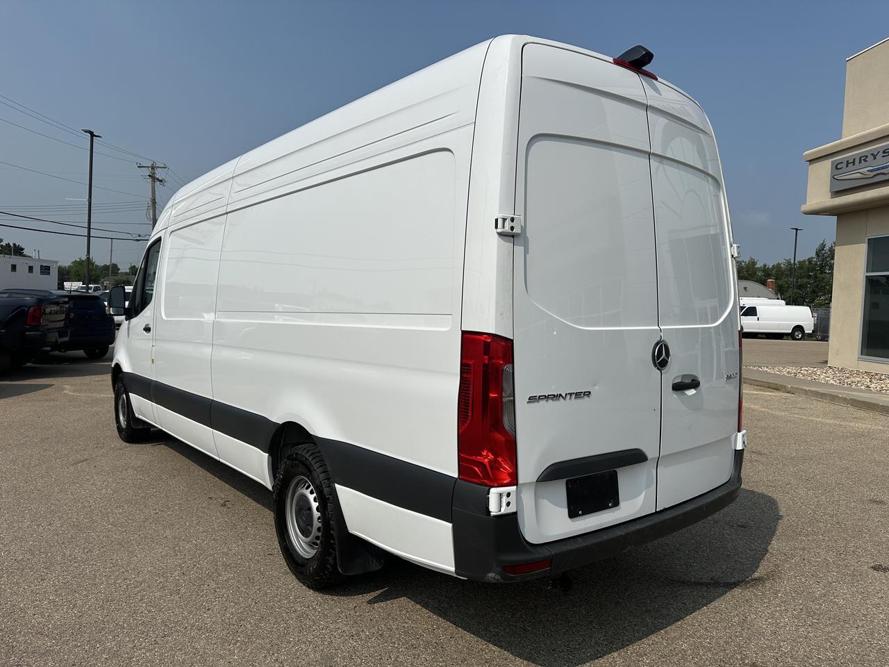 2025 Mercedes-Benz Sprinter Cargo Van 2500 High Roof RWD | 2L Diesel | Low KMs | White Exterior | Heated Driver Seat | Backup Camera Redwater AB