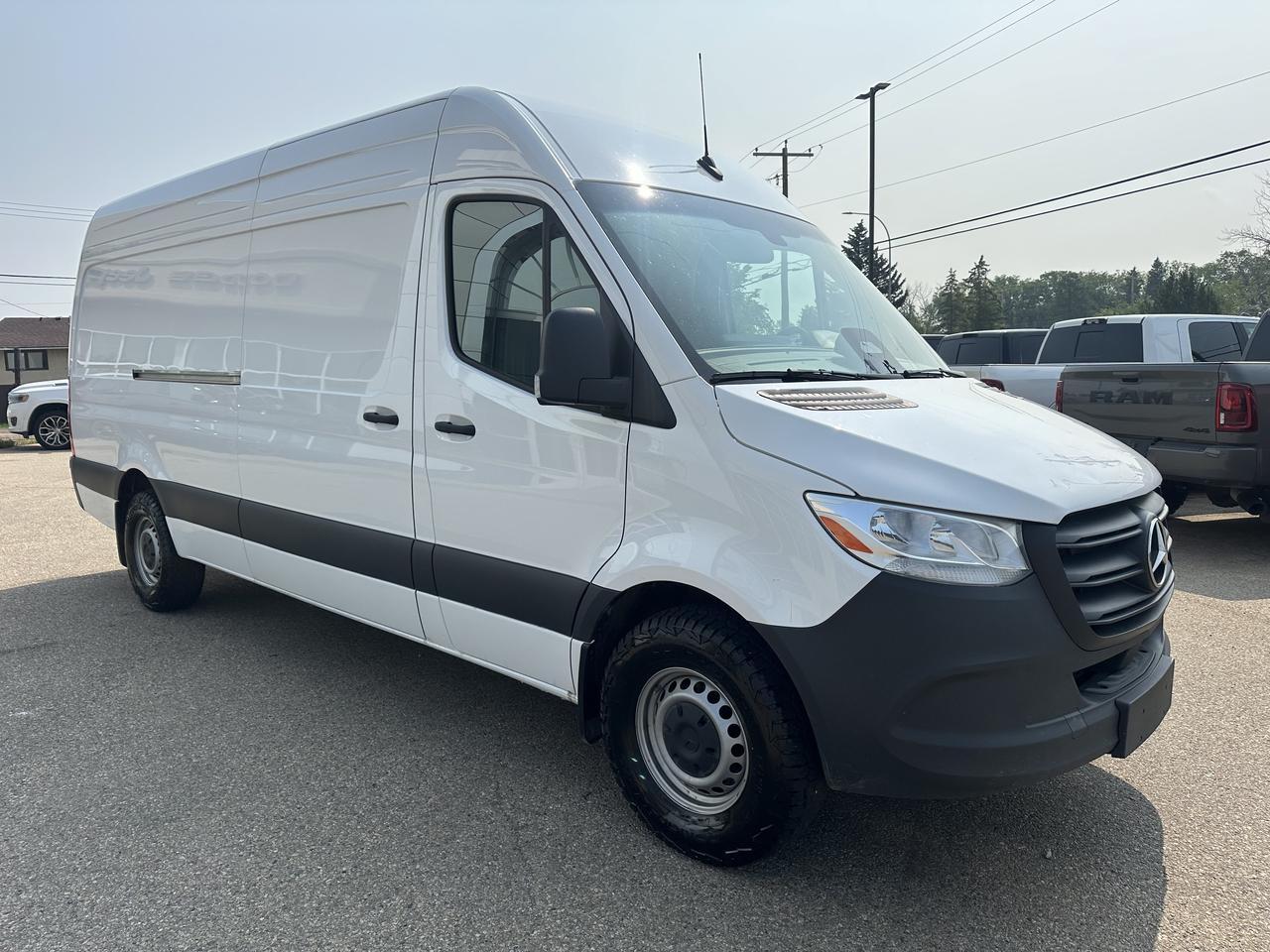 2025 Mercedes-Benz Sprinter Cargo Van 2500 High Roof RWD | 2L Diesel | Low KMs | White Exterior | Heated Driver Seat | Backup Camera Redwater AB