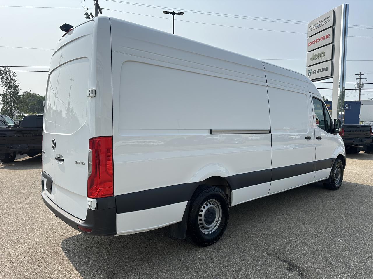 2025 Mercedes-Benz Sprinter Cargo Van 2500 High Roof RWD | 2L Diesel | Low KMs | White Exterior | Heated Driver Seat | Backup Camera Redwater AB