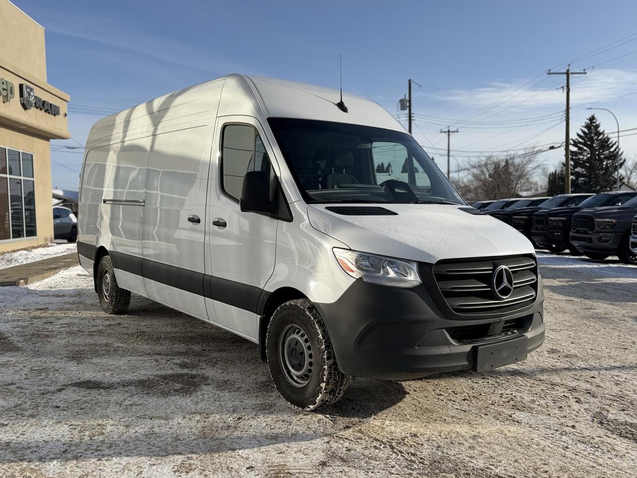 2025 Mercedes-Benz Sprinter Cargo Van 2500 High Roof RWD | Turbo Diesel | Heated Seats | Backup Camera | Low KMs Redwater AB