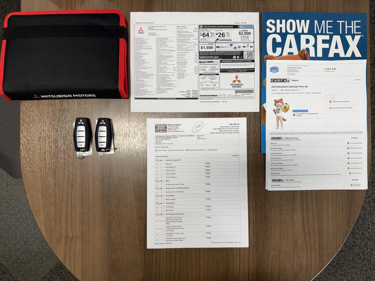 2025 Mitsubishi Outlander PHEV SEL Knoxville TN