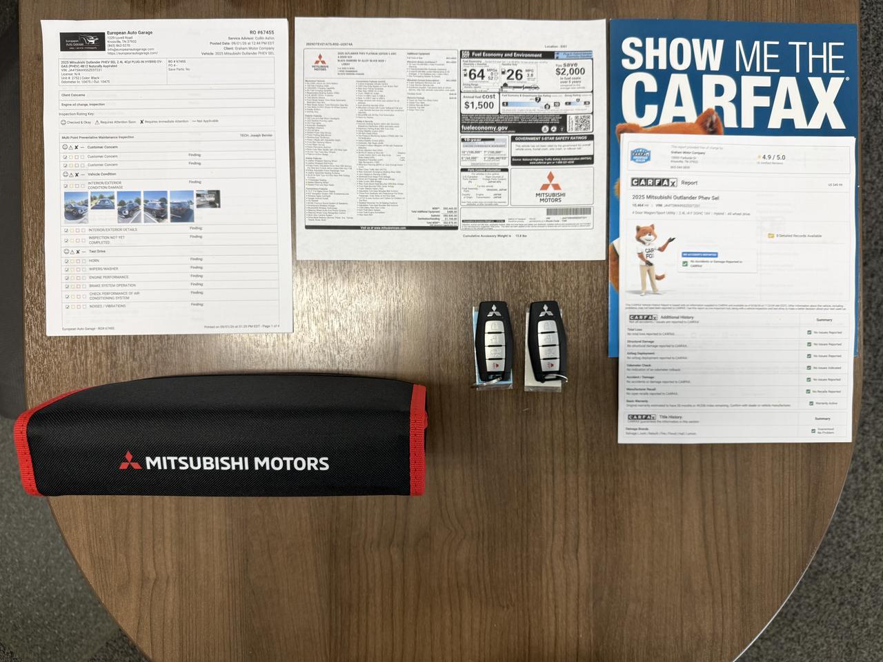 2025 Mitsubishi Outlander PHEV SEL Platinum Edition Knoxville TN