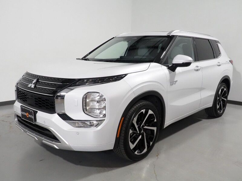 2025 Mitsubishi Outlander Plug-In Hybrid SEL AWD *NAVIGATION, ADAPTIVE CRUISE, SAFETY ALERTS, 360 VIEW CAMERAS, PANORAMA MOONROOF, LEATHER, HEATED SEATS/STEERING, 20 INCH WHEELS, WIRELESS CHARGING, ANDROID & APPLE Round Rock TX