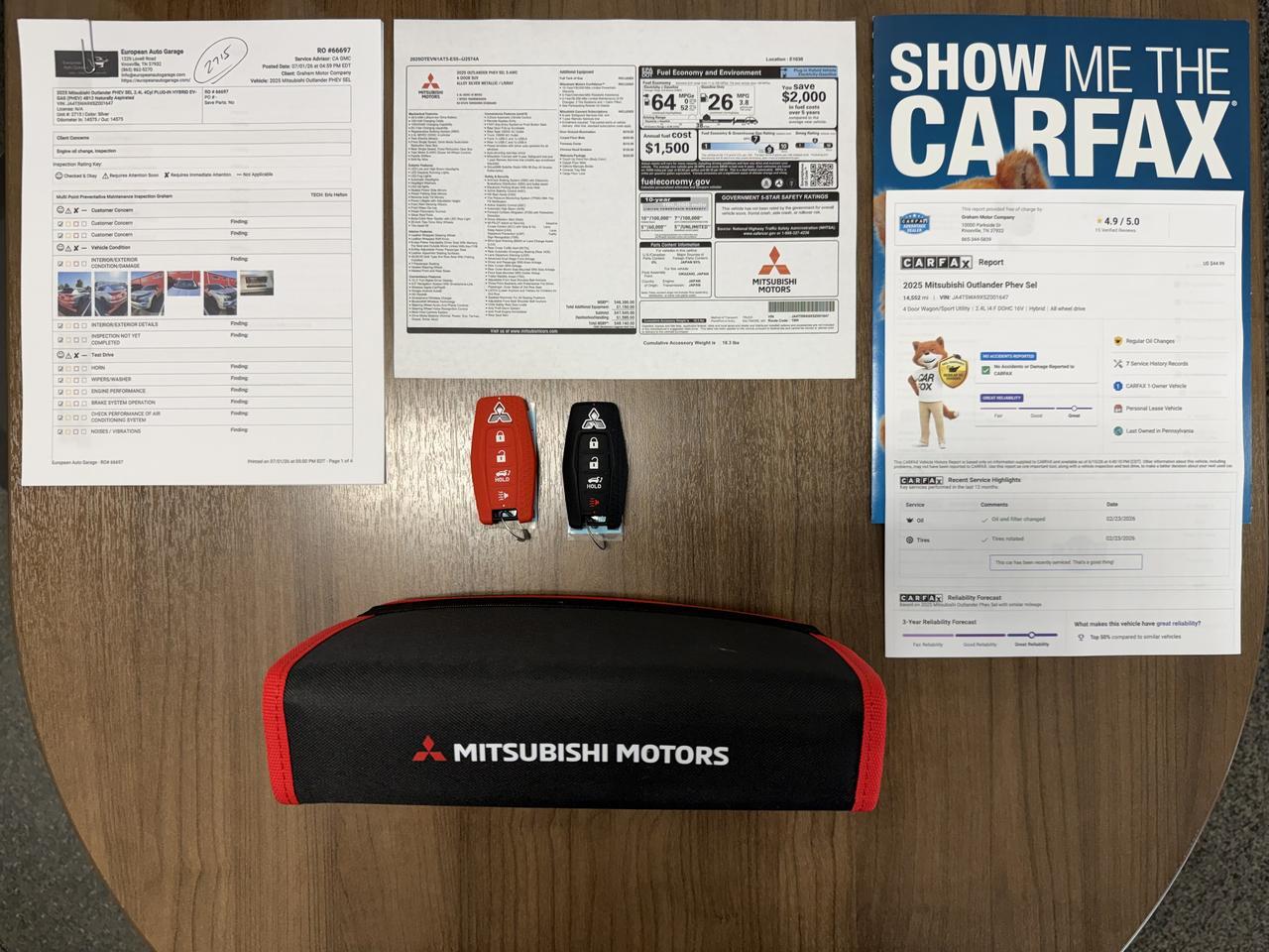 2025 Mitsubishi Outlander Plug-In Hybrid SEL Knoxville TN