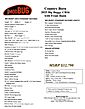 2025 Modern Buggy Country Born CB16 with Front Bunk / Sleeps 4 / Dometic Furnace / 13.5k BTU Rooftop AC / Stainless Steel Sink & Dual Burner Stove / 24in TV / Power Ext Awning / 14in Ground Clearance / All Terrain Tires / Tow Pkg / 2250lbs UVW Anchorage AK