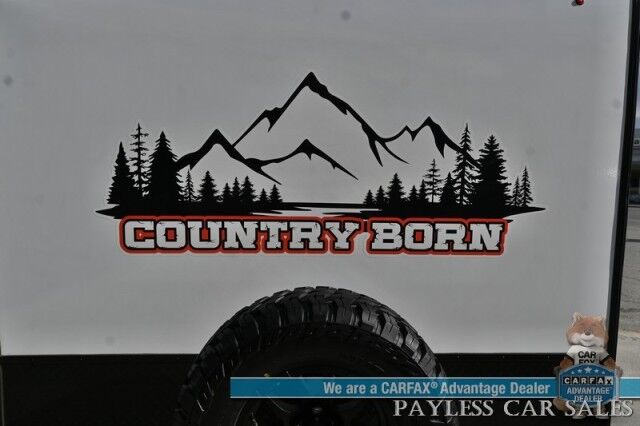 2025 Modern Buggy Country Born CB16 with Front Bunk / Sleeps 4 / Dometic Furnace / 13.5k BTU Rooftop AC / Stainless Steel Sink & Dual Burner Stove / 24in TV / Power Ext Awning / 14in Ground Clearance / All Terrain Tires / Tow Pkg / 2250lbs UVW Wasilla AK