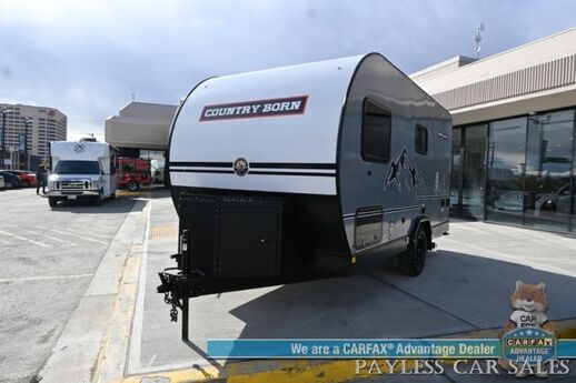 2025 Modern Buggy Country Born CB16 with Front Bunk / Sleeps 4 / Dometic Furnace / 13.5k BTU Rooftop AC / Stainless Steel Sink & Dual Burner Stove / 24in TV / Power Ext Awning / 14in Ground Clearance / All Terrain Tires / Tow Pkg / 2250lbs UVW Anchorage AK