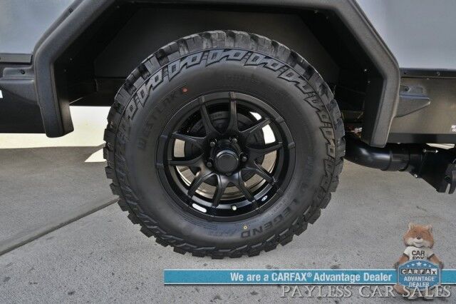 2025 Modern Buggy Country Born CB16 with Front Bunk / Sleeps 4 / Dometic Furnace / 13.5k BTU Rooftop AC / Stainless Steel Sink & Dual Burner Stove / 24in TV / Power Ext Awning / 14in Ground Clearance / All Terrain Tires / Tow Pkg / 2250lbs UVW Anchorage AK