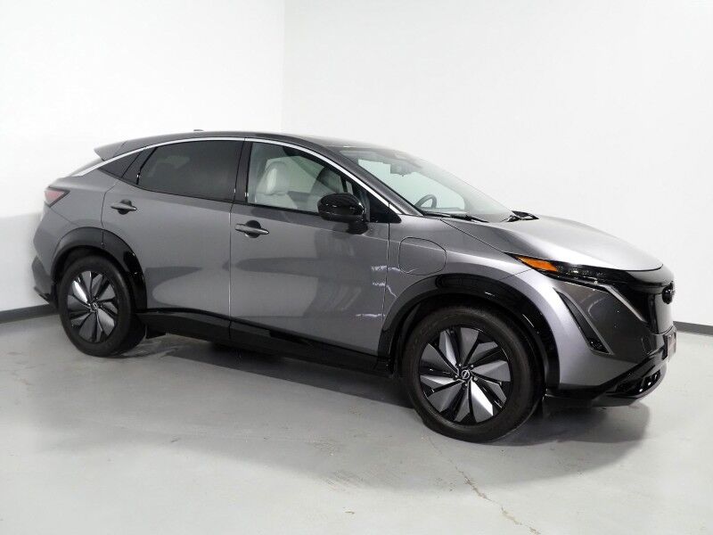 2025 Nissan ARIYA Evolve+ *HEADS-UP DISPLAY, NAVIGATION, SAFETY ALERTS, ADAPTIVE CRUISE, 360 VIEW CAMERAS, PANORAMA MOONROOF, HEATED SEATS/STEERING, WIRELESS CHARGING, APPLE CARPLAY