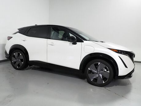 2025 Nissan ARIYA PLATINUM+ e-4ORCE AWD *HEADS-UP DISPLAY, NAVIGATION, SAFETY ALERTS, ADAPTIVE CRUISE, 360 VIEW CAMERA, PANORAMA MOONROOF, NAPPA LEATHER, CLIMATE SEATS, WIRELESS CHARGING, BOSE AUDIO, APPLE CARPLAY Round Rock TX