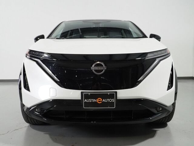 2025 Nissan ARIYA PLATINUM+ e-4ORCE AWD *HEADS-UP DISPLAY, NAVIGATION, SAFETY ALERTS, ADAPTIVE CRUISE, 360 VIEW CAMERA, PANORAMA MOONROOF, NAPPA LEATHER, CLIMATE SEATS, WIRELESS CHARGING, BOSE AUDIO, APPLE CARPLAY Round Rock TX