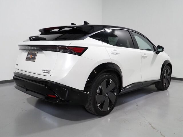 2025 Nissan ARIYA PLATINUM+ e-4ORCE AWD *HEADS-UP DISPLAY, NAVIGATION, SAFETY ALERTS, ADAPTIVE CRUISE, 360 VIEW CAMERA, PANORAMA MOONROOF, NAPPA LEATHER, CLIMATE SEATS, WIRELESS CHARGING, BOSE AUDIO, APPLE CARPLAY Round Rock TX