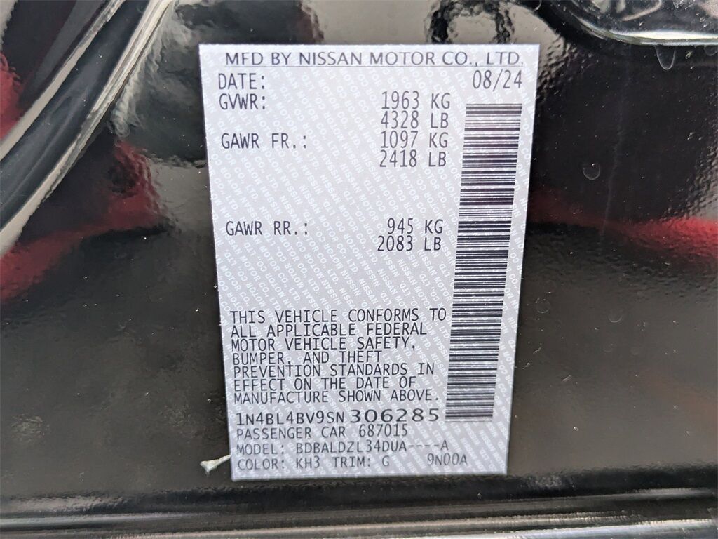 2025 Nissan Altima 2.5 S Kennesaw GA